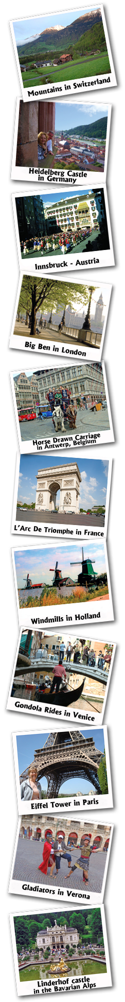 Heart of Europe Collage